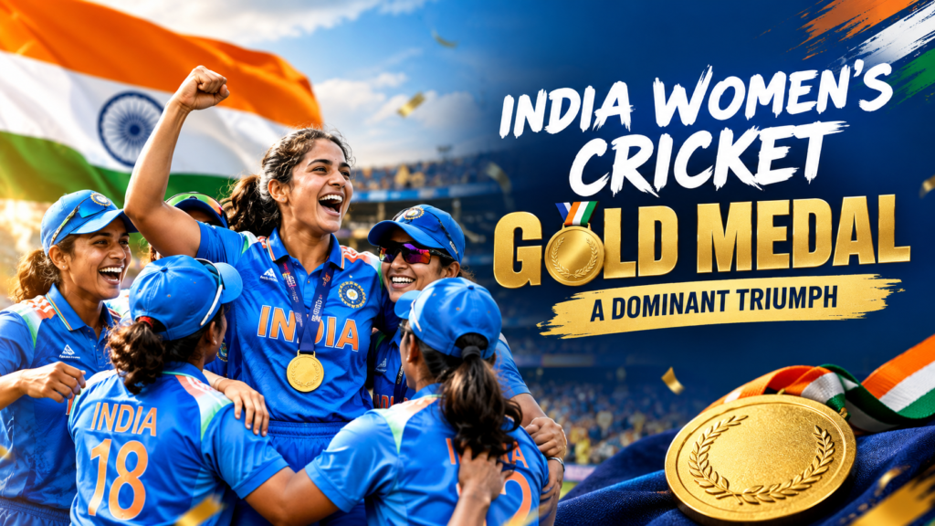 India Women's Cricket Gold Medal