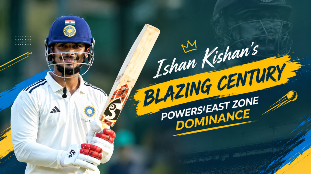 Ishan Kishan century