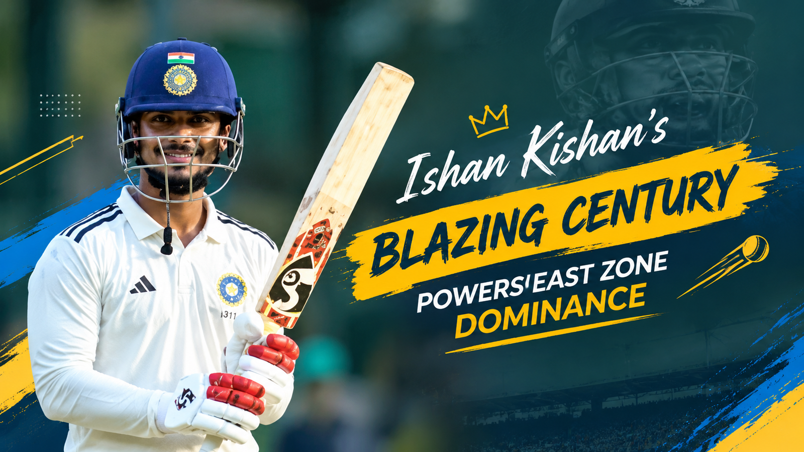 Ishan Kishan century