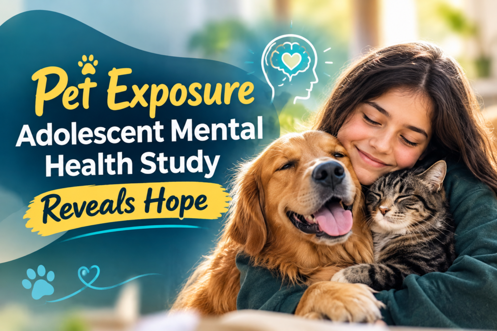 Pet Exposure Adolescent Mental Health Study Reveals Hope