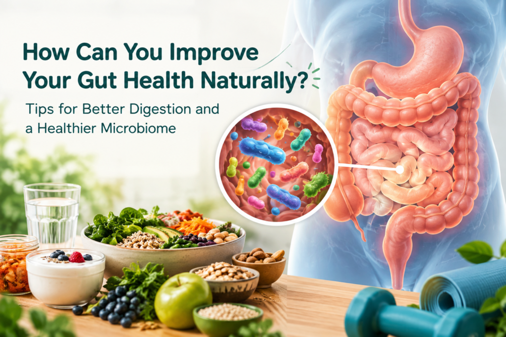 Improve Gut health naturally