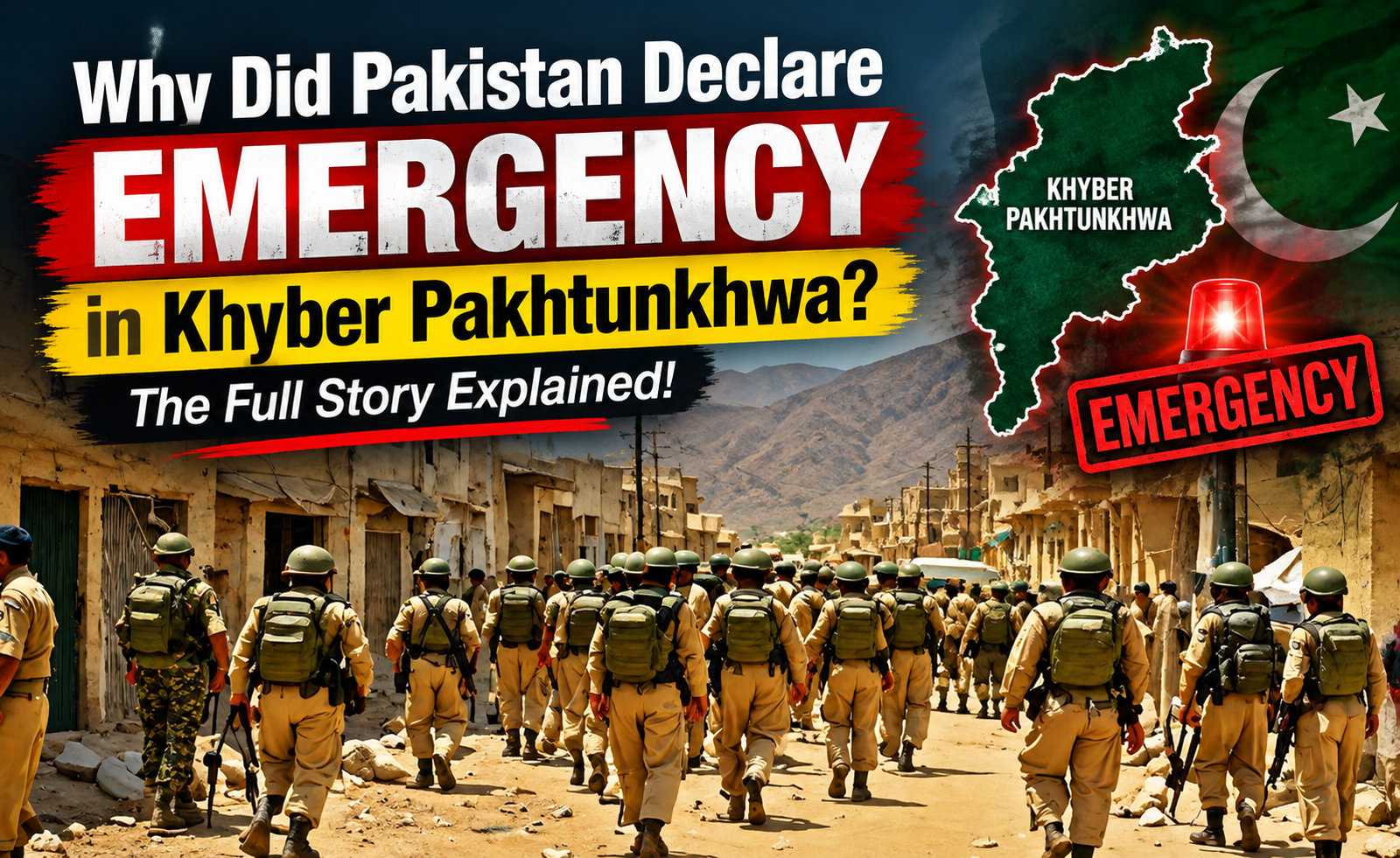 Pakistan Emergency Khyber Pakhtunkhwa